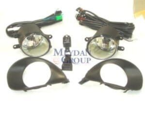 TOYOTA YARIS- 06/09; SİS LAMBASI SAĞ/SOL SET 2 PARÇA (ÇERÇEVE/ROLE/DÜĞME/TESİSAT İLE BİRLİKTE)