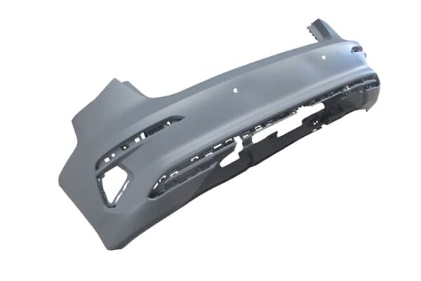 AUDI A3- SB- 21/25; ARKA TAMPON ASTARLI GRİ SENSÖR DELİKLİ (TYG)