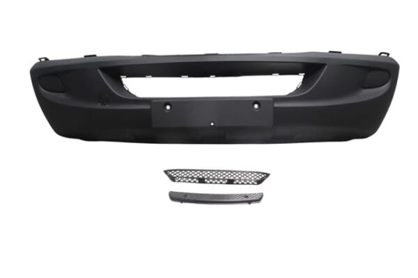 MERCEDES SPRINTER- 07/13; ÖN TAMPON SİYAH (ÇEK DEMİR KAPAKLI/SİS DLİKSİZ/IZGARALI/BASAMAK PLASTİKLİ)