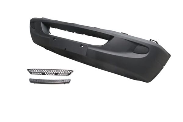 MERCEDES SPRINTER- 07/13; ÖN TAMPON SİYAH (ÇEK DEMİR KAPAKLI/SİS DLİKSİZ/IZGARALI/BASAMAK PLASTİKLİ)