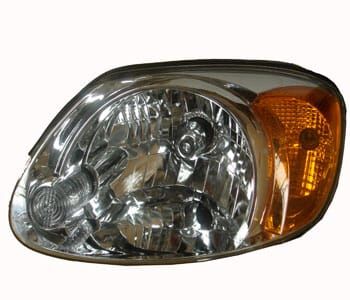 HYUNDAI ACCENT- ADMIRE- 03/05; FAR LAMBASI SOL ELEKTRİKLİ/MOTORSUZ SARI SİNYALLİ (AYFAR) (E MARKLI)