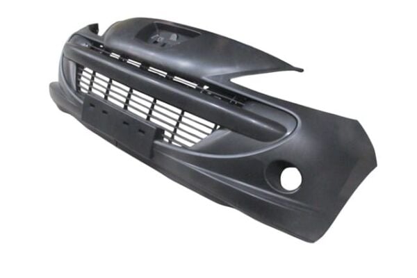 PEUGEOT 206 PLUS- HB- 10/13; ÖN TAMPON PANJURLU KOMPLE/KARLIKLI/PLAKALIKLI/BRAKETLİ/SİS DELİKLİ (TW)