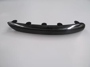 PEUGEOT 407- 04/11; ÖN TAMPON BANDI SAĞ SİYAH NİKELAJ KAPLAMALI (TW)