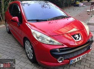 PEUGEOT 207- 06/09; ÖN TAMPON PANJURU ÜST NİKELAJLI (IZGARA) (3 KAPI SPORT) (TYG)