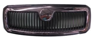 SKODA FABIA- 05/07; ÖN PANJUR GRİ NİKELAJ ÇERÇEVELİ KOMPLE (TYG)