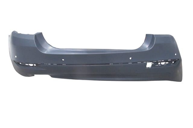 BMW 5 SERI- F10- 13/16; ARKA TAMPON GRİ (SENSÖR/ÇITA DELİKLİ)(LUXURY) (TW)