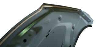 PEUGEOT 207- 06/12; MOTOR KAPUTU GRİ BOYALI (İCELİ/ÇEKOMASTİKLİ) (SIMYI)