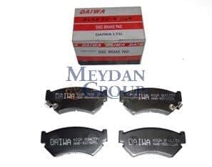 SUBARU JUSTY- 88/92; ÖN FREN BALATASI (DİSK) (108,6X42,5X15) (DAIWA)