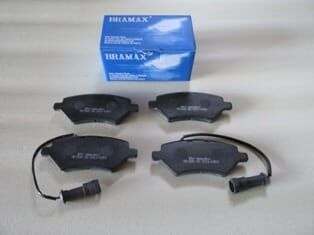 CHERY ALIA- 08/11; ÖN FREN BALATASI (DİSK) (131,5x54,8x16,5) (BRAMAX)