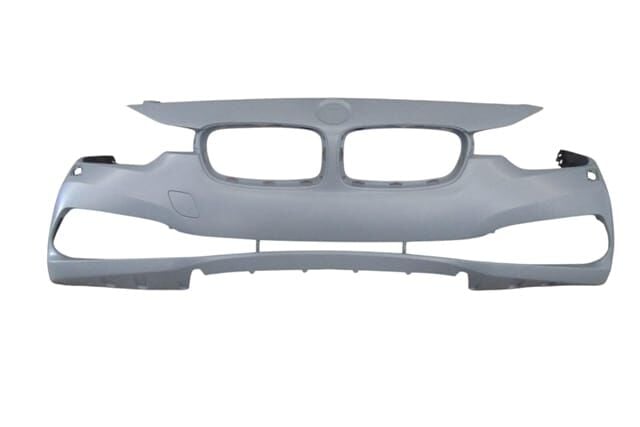 BMW 3 SERI- F30- 15/18; ÖN TAMPON ASTARLI GRİ(SENSÖR DELİKSİZ/FAR YIKAMA DELİKLİ/ÇEKİ KAPAKLI)(TYG)