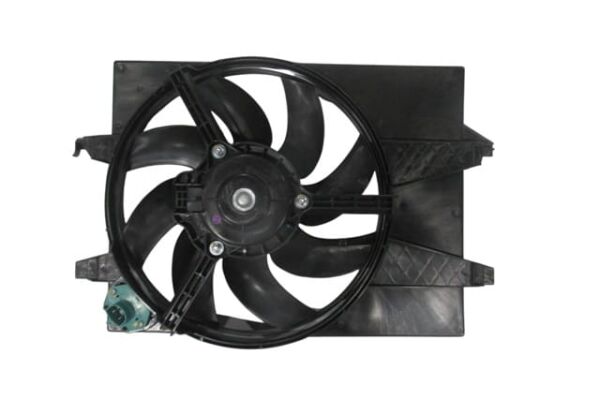 FORD FIESTA- 02/07; RADYATÖR FAN DAVLUMBAZI KOMPLE 1.4 TDCİ (8 KANAT) (MOTORLU) (ORİS)