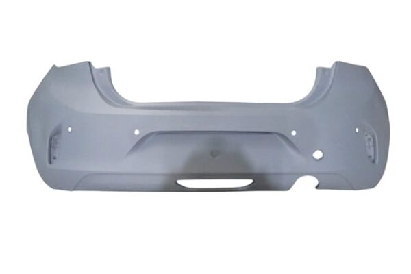 OPEL CORSA- F- 24/25; ARKA TAMPON ASTARLI GRİ(4 SENSÖR DELİKLİ) (TW)