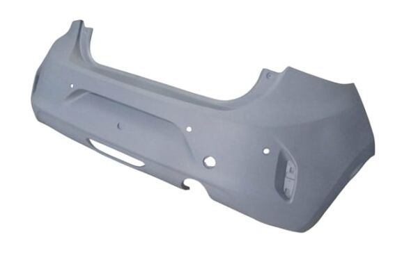 OPEL CORSA- F- 24/25; ARKA TAMPON ASTARLI GRİ(4 SENSÖR DELİKLİ) (TW)