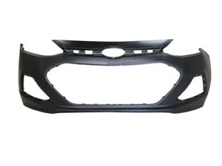 HYUNDAI I10- 13/16; ÖN TAMPON SİYAH (SİS/PANJUR DELİKİ) (TYG)