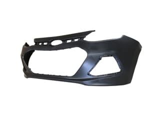 HYUNDAI I10- 13/16; ÖN TAMPON SİYAH (SİS/PANJUR DELİKİ) (TYG)