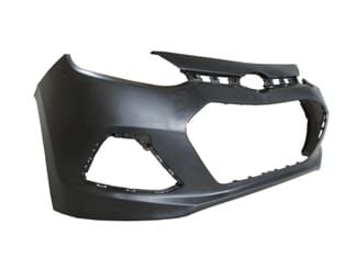 HYUNDAI I10- 13/16; ÖN TAMPON SİYAH (SİS/PANJUR DELİKİ) (TYG)