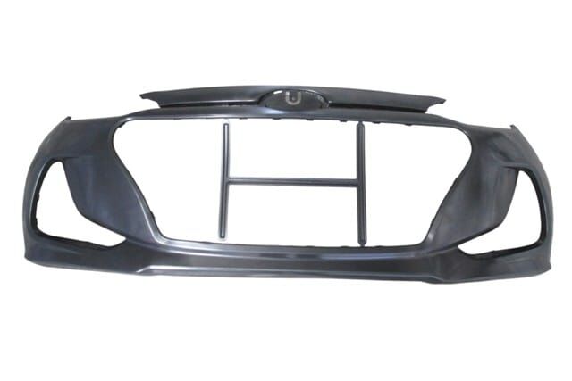 HYUNDAI I10- 16/19; ÖN TAMPON SİYAH (SİS/PANJUR DELİKİ) (TYG)
