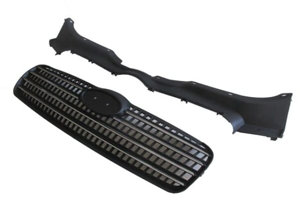 HYUNDAI ACCENT- ERA- 06/09; ÖN PANJUR SİYAH NİKELAJ ÇITALI (ÜST BAĞLANTI BRAKETLİ)