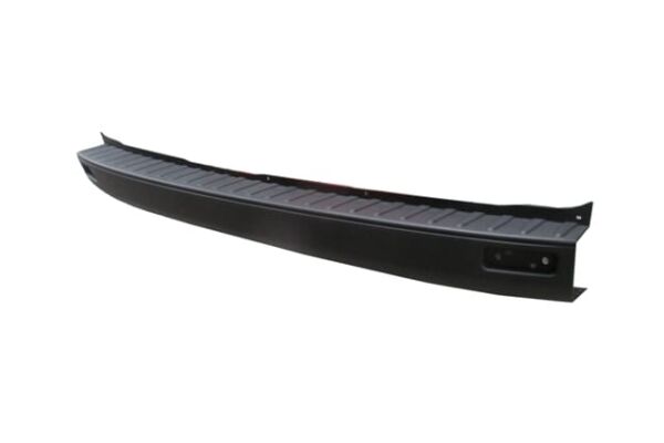 FORD CUSTOM- 12/17;  ARKA TAMPON ORTA SİYAH (REFLEKTÖR DELİKLİ)(İTALYA)