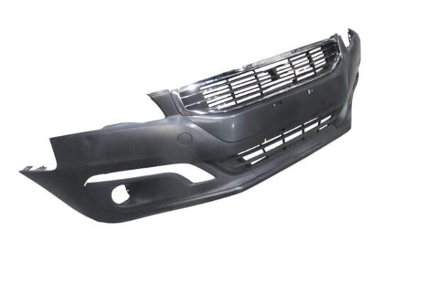 PEUGEOT 508- 14/17; ÖN TAMPON SİYAH PANJURLU KOMPLE/BRAKETLİ (TW)