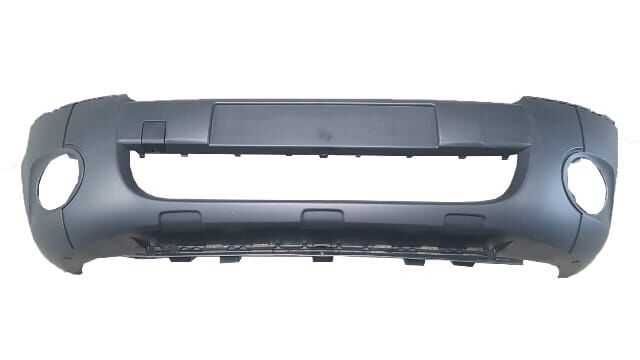 PEUGEOT PARTNER- TEPEE- 10/15; ÖN TAMPON SİYAH (SİS DELİKLİ) (TYG)