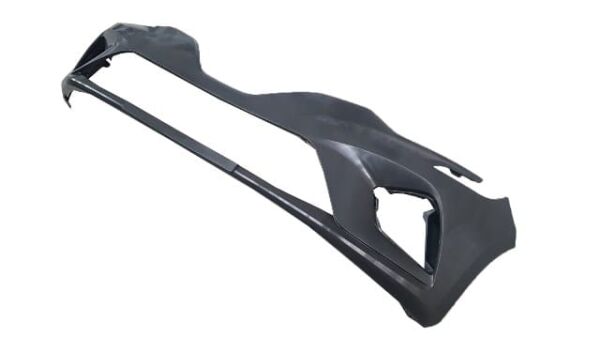 RENAULT CLIO- 5- HB- 20/23; ÖN TAMPON SİYAH (SENSÖR DELİKSİZ/BRAKETLİ/ÇEKİ DEMİRİ KAPAKLI) (TYG)