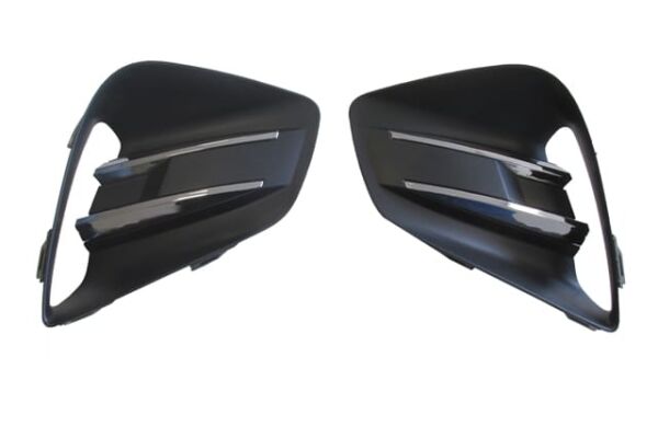 RENAULT CLIO- 5- HB- 20/23; SİS LAMBA KAPAĞI SAĞ/SOL SET (2 PARÇA) (SİS DELİKSİZ SENSÖRSÜZ)NİKELAJLI