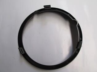 HYUNDAI PORTER KAMYONET- 96/05; FAR ÇERÇEVESİ SOL YUVARLAK SİYAH (TW)