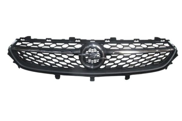 OPEL CORSA- F- 20/23; ÖN PANJUR SİYAH NİKELAJ ÇITALI ARMALI (ELEGANCE) (TW)