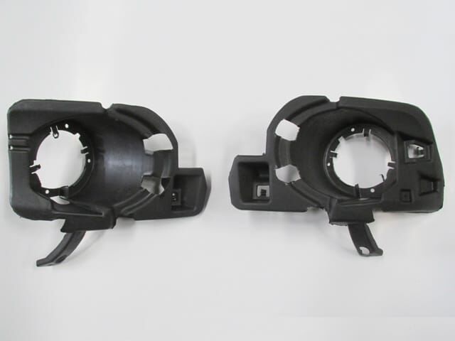 PEUGEOT PARTNER- TEPEE- 10/18; SİS LAMBA İÇ BAĞLANTI BRAKETİ SAĞ/SOL SET (2 PARÇA) PLASTİK