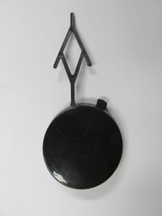 PEUGEOT 301- 13/16; ÖN TAMPON ÇEKİ DEMİRİ KAPAĞI SİYAH