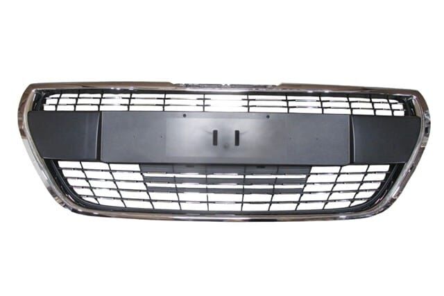 PEUGEOT 208- 16/20; ÖN PANJUR SİYAH (NİKELAJ ÇERÇEVELİ) PETEKLERİ NİKELAJLI (TW)