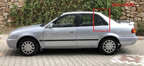 TOYOTA COROLLA- AE111- 99/00; ARKA KAPI ÇITASI (ARKA) SAĞ/SOL SET