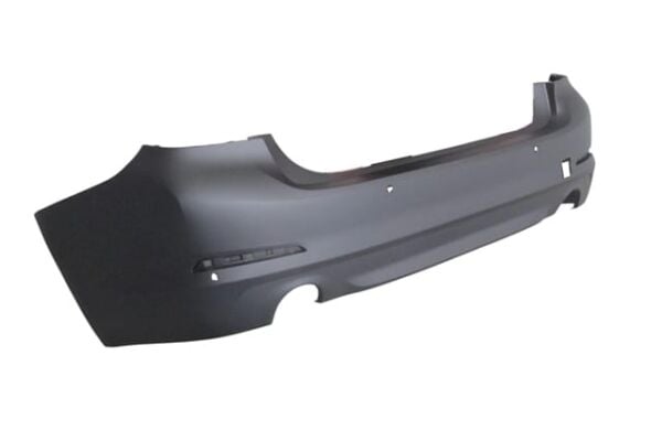 BMW 5 SERI- G30- 17/20; ARKA TAMPON GRİ (4 SENSÖR DELİKLİ) (TYG)