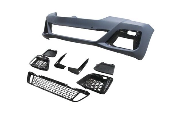 BMW 5 SERI- G30- 20/22; ÖN TAMPON ASTARLI(SİS DLKSİZ KAPAK/IZGARALI)(SENSÖR D.Lİ/ÇEKİ KAPAKLI)M-TECH