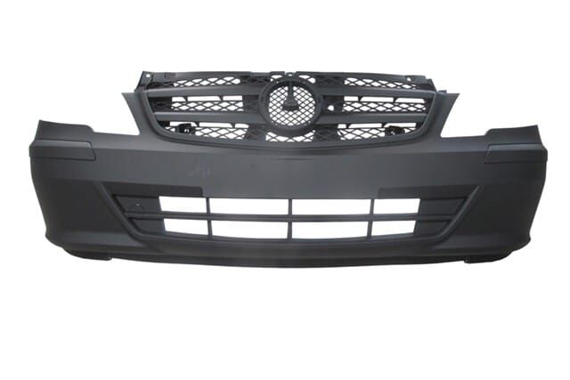 MERCEDES VITO- W639- 11/14; ÖN TAMPON (SİS DELİKSİZ (KENDİNDEN PANJURLU)(BANTLI)