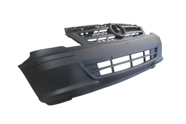 MERCEDES VITO- W639- 11/14; ÖN TAMPON (SİS DELİKSİZ (KENDİNDEN PANJURLU)(BANTLI)