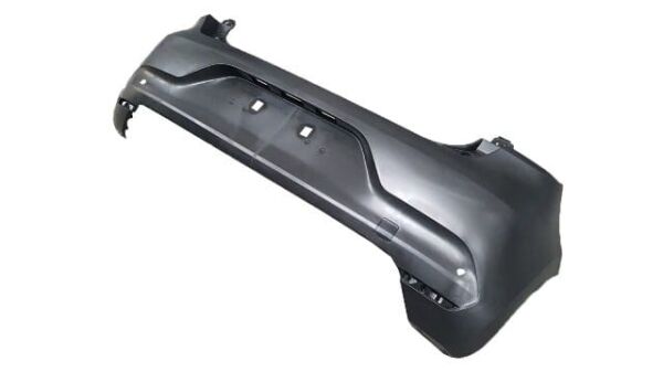 RENAULT CLIO- 5- HB- 20/23; ARKA TAMPON SİYAH (SENSÖR DELİKLİ/ÇEKİ DEMİRİ KAPAKLI)