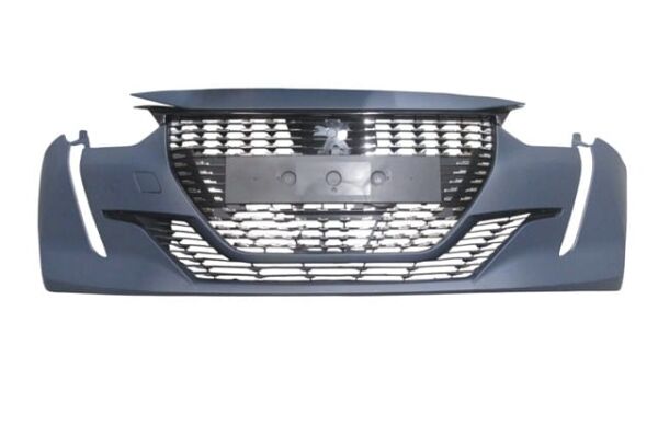 PEUGEOT 208- 20/23; ÖN TAMPON ASTARLI PANJURLU KOMPLE/ÇEKİ KAPAKLI/BRAKETLİ (TW)