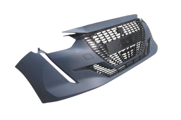 PEUGEOT 208- 20/23; ÖN TAMPON ASTARLI PANJURLU KOMPLE/ÇEKİ KAPAKLI/BRAKETLİ (TW)