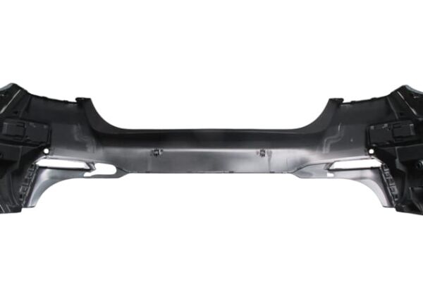 BMW 5 SERI- G30- 20/22; ARKA TAMPON ASTARLI(KARLIKLI-REFLEKTÖRLÜ-BRAKETLİ-ÇEKİ KAPAKLI-SENSÖRLÜ)(M5)