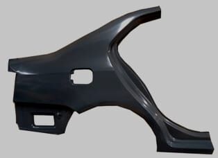 VOLKSWAGEN JETTA- 5- 06/10; ARKA ÇAMURLUK SAĞ TAVANA KADAR YAKIT DEPO DELİKLİ (BFN)