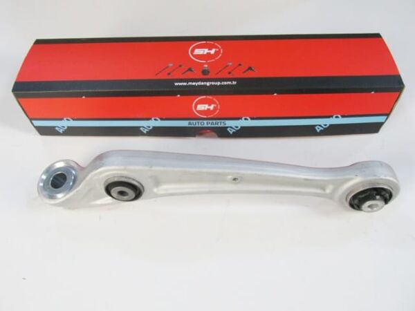 AUDI A4- 08/12; ÖN ALT TABLA SAĞ DÜZ TİP BURÇLU/ROTİLSİZ (SALINCAK) ALÜMİNYUM (SH)