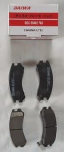 SUZUKI SWIFT- SD/HB- 89/96; ÖN FREN BALATASI (114,8X39,50X16) (DAIWA)