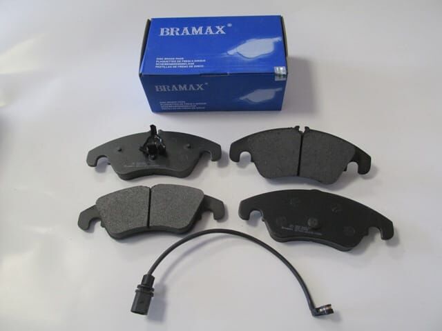 AUDI A4- 08/12; ÖN FREN BALATASI 1,8/2,0/3,0(1KABLOLU)(DİSK)(155x66.6x19.6/15 5.3x71.9x18.8)(BRA