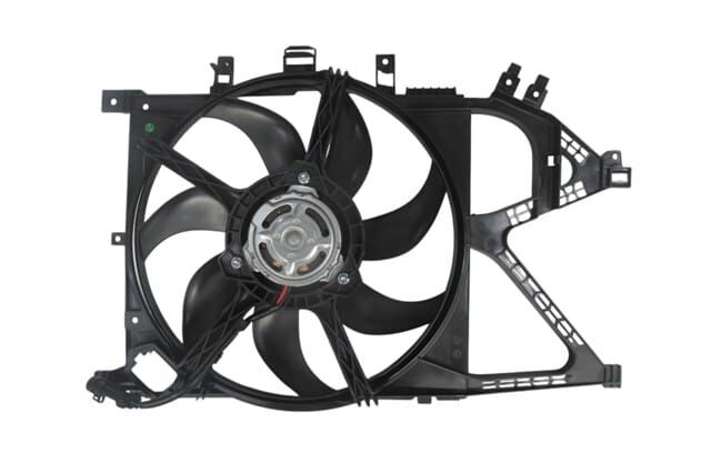 OPEL CORSA- C- 04/06; RADYATÖR FAN DAVLUMBAZI KOMPLE 1.4 (7 KANAT) (MOTORLU) (ORİS)