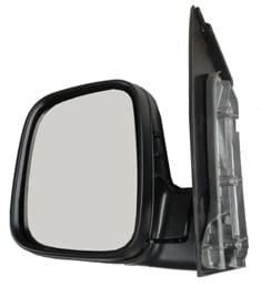 VOLKSWAGEN CADDY- 04/10; KAPI AYNASI SOL MANUEL SİYAH (BAĞLANTI YERİ ALÜMİNYUM) (FAMELLA)