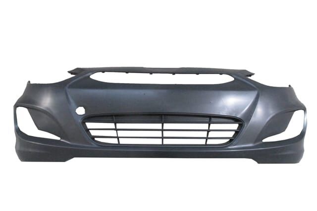 HYUNDAI ACCENT- BLUE- 11/18; ÖN TAMPON SİYAH(TAMPON PANJURLU)(SİS DELİKLİ)