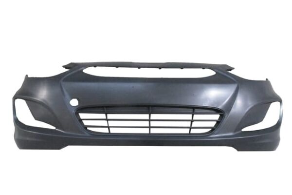 HYUNDAI ACCENT- BLUE- 11/18; ÖN TAMPON SİYAH(TAMPON PANJURLU)(SİS DELİKLİ)