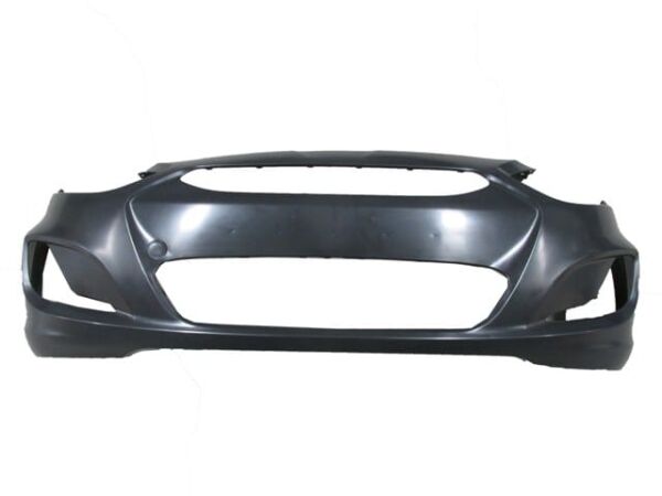 HYUNDAI ACCENT- BLUE- 11/18; ÖN TAMPON SİYAH (TAMPON PANJURSUZ)(SİS DELİKLİ)(MY)